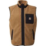Carhartt WIP Bodywarmer 'Prentis'  lichtbruin / zwart