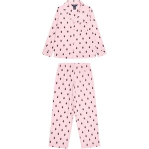 Polo Ralph Lauren - Nachtkledij - Donkerblauw - 2-delig - Katoen - Knoopsluiting