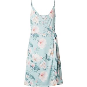VILA Jurk 'VINatalie'  lichtblauw / pink / wit