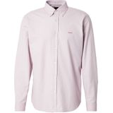 Regular fit vrijetijdsoverhemd met labelstitching, model 'Rickert'