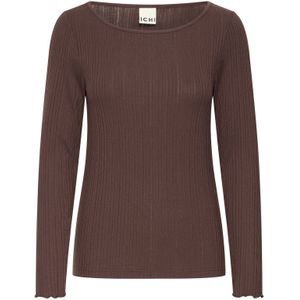 ICHI Shirt 'IHCELLA'  donkerbruin