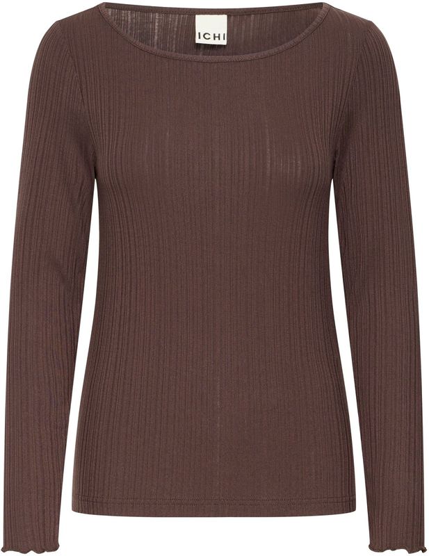 ICHI Shirt 'IHCELLA'  donkerbruin