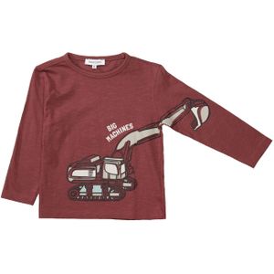 STACCATO Shirt  donkerbruin / stone grey / zwart / offwhite