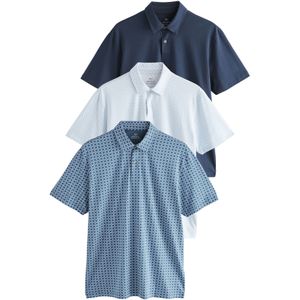 Next Shirt  blauw / navy / wit