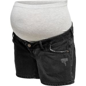 Only Maternity Jeans 'Jagger'  grijs gemêleerd / black denim