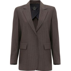 Antioch Blazers  donkerbruin / grijs