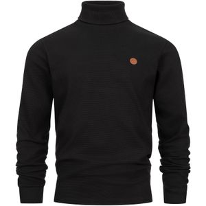 INDICODE JEANS Shirt ' INGuadalupe Roll neck '  zwart