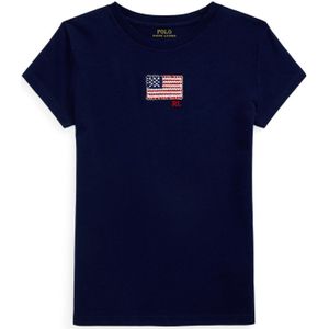 Polo Ralph Lauren - Shirt - Navy/Rood/Wit - T-shirt
