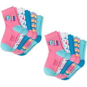 uncover by SCHIESSER Sokken 'Fun & Hobby'  blauw / pink / wit