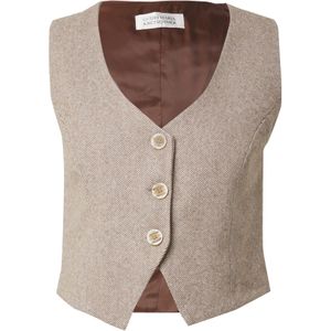 Guido Maria Kretschmer Women Bodywarmer 'Antonie'  sand / donkerbeige