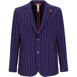 Distretto12 Colbert 'Paco'  beige / enziaan