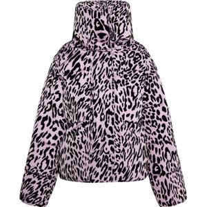 faina Winterjas  pink / zwart