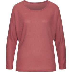 Vivance - Shirt - Marsala - Lange Mouwen - Gemaakt van Kreukvrij Materiaal