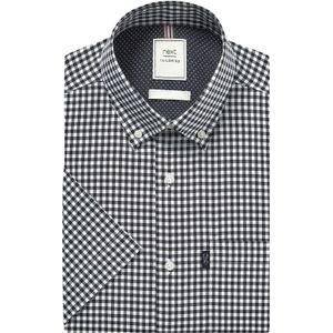 Next Overhemd  zwart / offwhite
