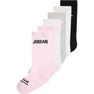 Jordan Sokken  grijs gemêleerd / rosé / zwart / wit