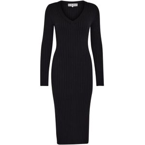 DESIRES Gebreide jurk 'Robe Amabel'  zwart