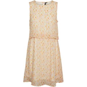 VERO MODA Jurk 'SMILLA'  safraan / sering / rosé / wolwit