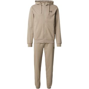 EA7 Emporio Armani Joggingpak  lichtbruin / zwart