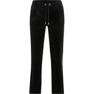 Juicy Couture Petite Broek 'TINA'  zwart / zilver