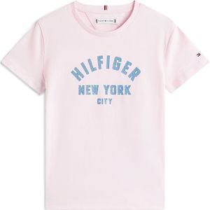 TOMMY HILFIGER Shirt  blauw / lichtroze