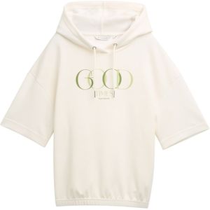 TOM TAILOR Sweatshirt  groen / lichtgroen / wit
