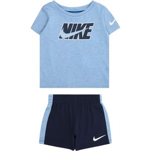 Nike Sportswear Joggingpak 'DROPSET'  navy / duifblauw / wit