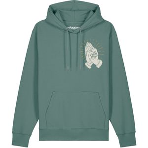 Watapparel Sweatshirt 'Faith'  groen / wit
