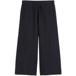 Stretchbroeken - Blue Depths - Katoen/Viscose - Normale Taillehoogte