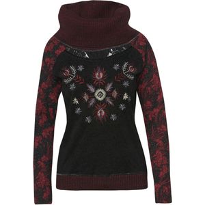 KOROSHI Shirt  rood / bordeaux / zwart / wit