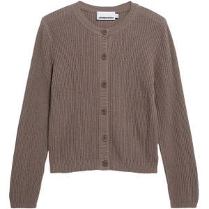 ARMEDANGELS Gebreid vest 'Ricalaa Lino'  bruin