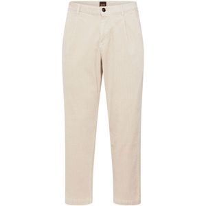 BOSS Bandplooibroek 'Shyne'  beige