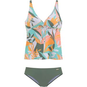 Beugelbikini - Gedessineerd - Wit/Geel - Microvezel