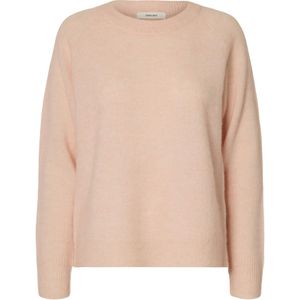 SELECTED Trui 'SLFLULU'  poederroze