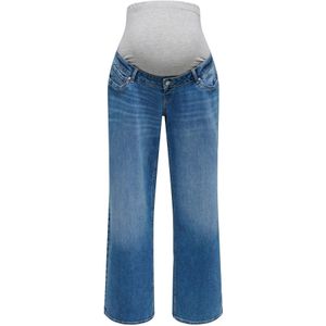 ONLY MATERNITY - Wide Leg Fit - Zwangerschapsjeans - Zwart