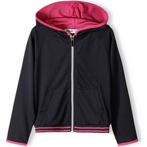 MINOTI Sweatvest  magenta / zwart