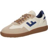 Flamingos' Life - Burela - Sneakers - Donkerbeige / Donkerblauw / Goud / Wolwit