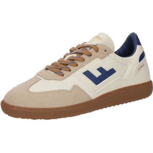 Flamingos' Life - Burela - Sneakers - Donkerbeige / Donkerblauw / Goud / Wolwit