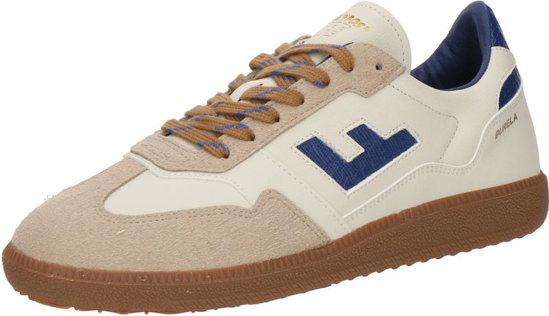 Flamingos' Life - Burela - Sneakers - Donkerbeige / Donkerblauw / Goud / Wolwit