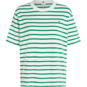 TOMMY HILFIGER Shirt  groen / wit