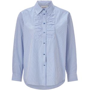 Rich & Royal Blouse  blauw / wit