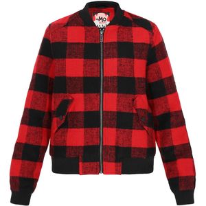 myMo ROCKS Tussenjas  rood / zwart