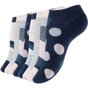 Vincent Creation Sokken  navy / grijs / rosa
