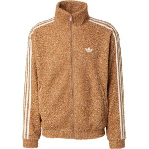 ADIDAS ORIGINALS Sweatvest 'Firebird'  lichtbruin / wit