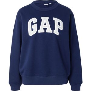 GAP Sweatshirt 'HERITAGE'  navy / lichtgrijs / wit