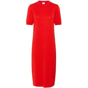 SAINT TROPEZ Jurk 'Mila'  knalrood