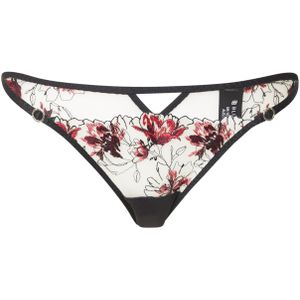 Bluebella String 'Calista Brief'  rood / zwart / wit
