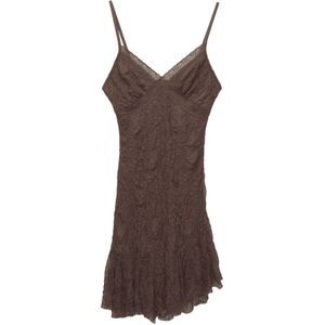 Pull&Bear Jurk  chocoladebruin