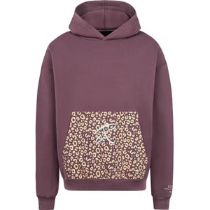 ESTEEM Sweatshirt ' Leo Aesthetics '  beige / mauve / wit