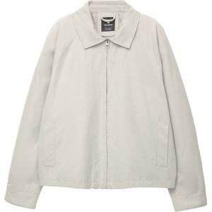 Pull&Bear Tussenjas  lichtgrijs