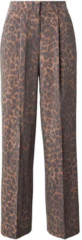 JJXX Bandplooibroek 'JXELLIS'  bruin / chocoladebruin / cappuccino